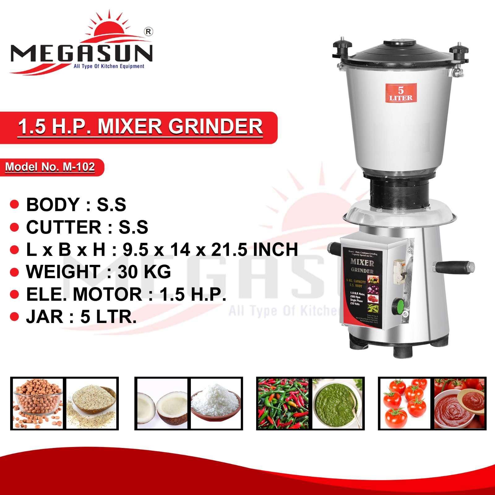 Agarwal Crockery House - 1.5 H.P. Mixer Grinder